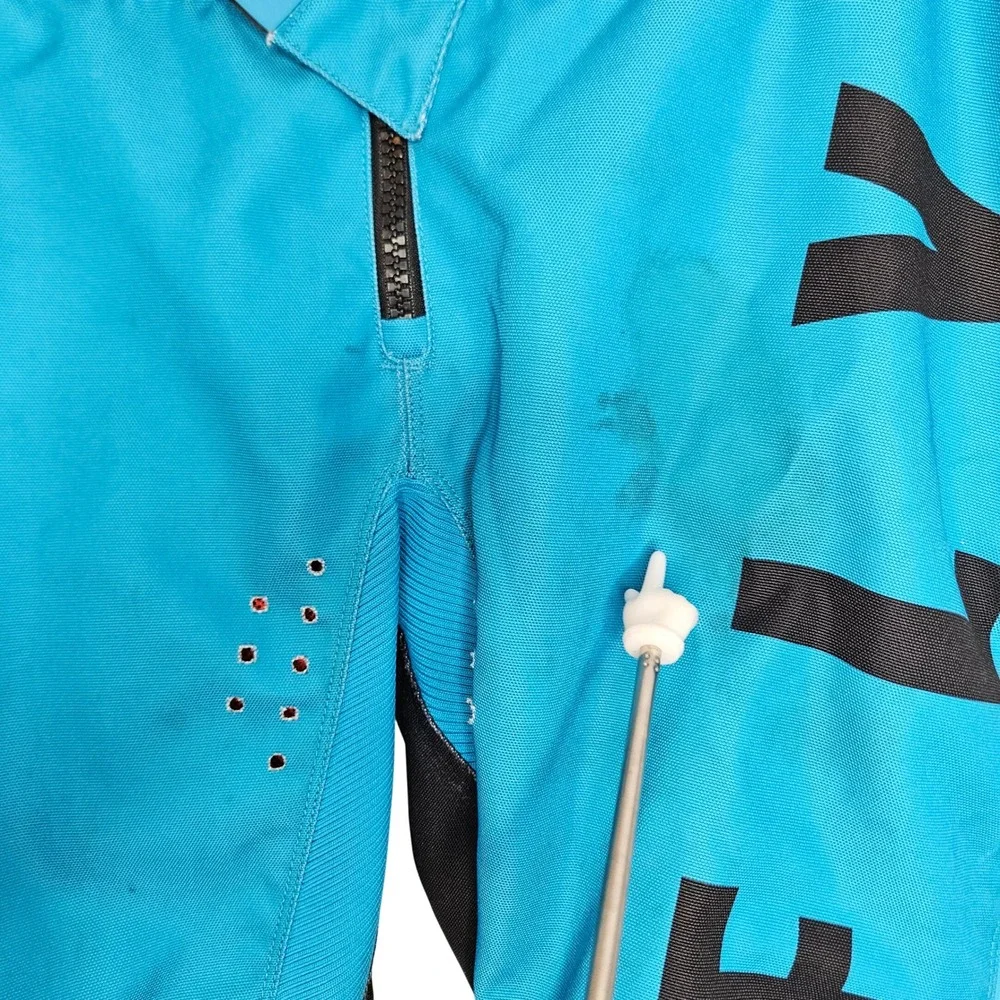 Fly Racing Motocross Pants‎ Blue Black Red MX Dirt Bike Riding Gear Zipper Lock